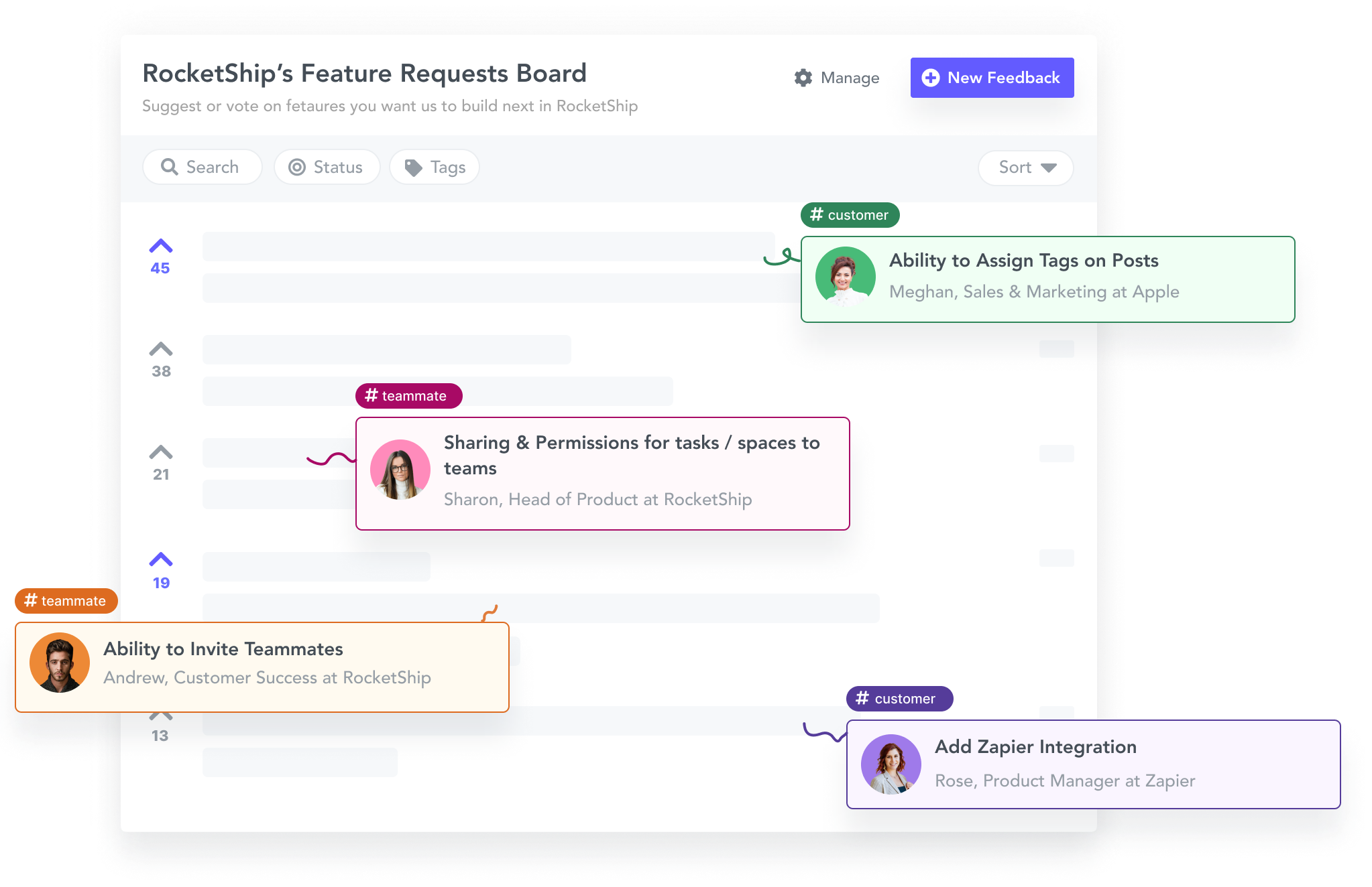 Link user feedback to related feature ideas using insights – Productboard  Support