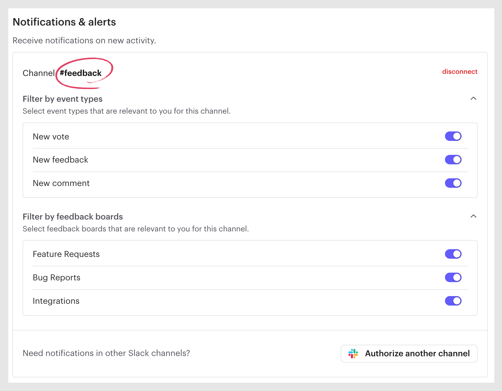 Slack + Rapidr feedback integration image #1